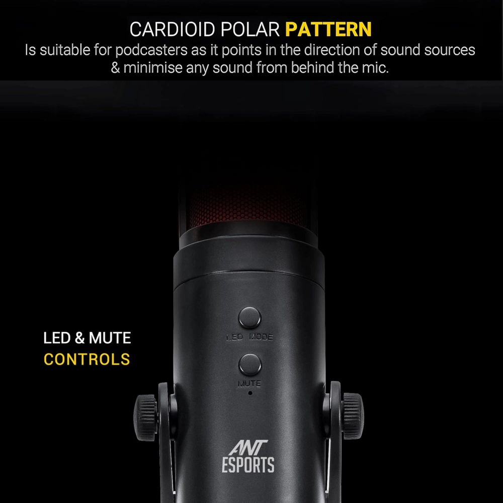 Ant Esports Wired Microphone (Wente 220) view 3